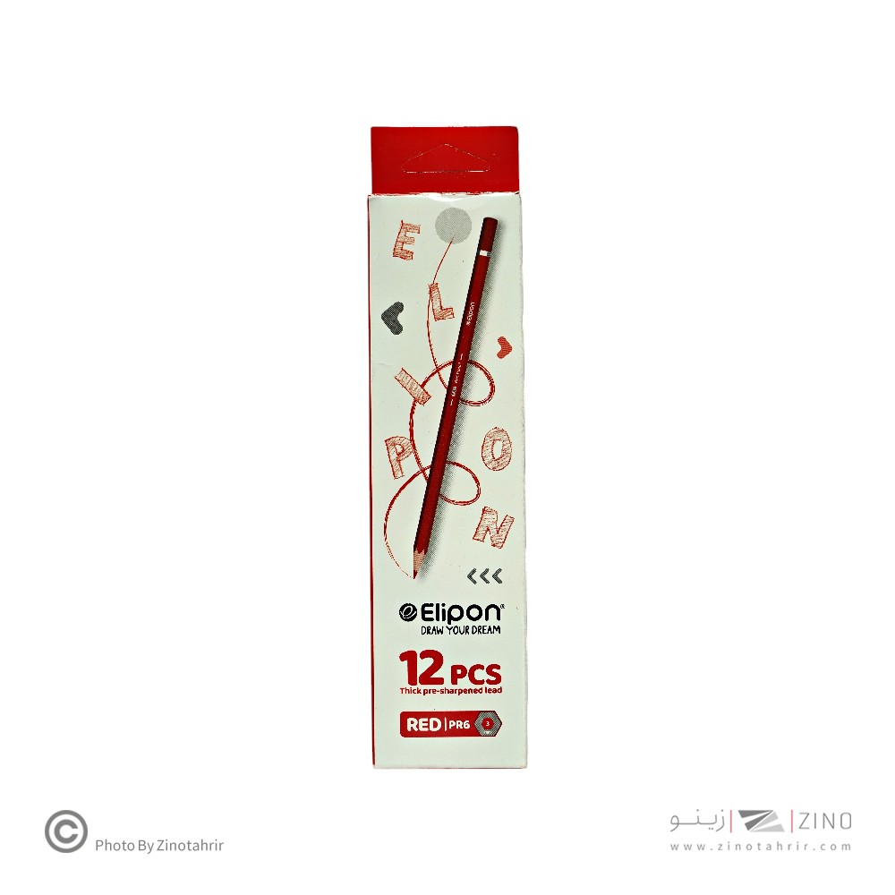 مدادقرمز(شش گوش) الیپون کد8110103