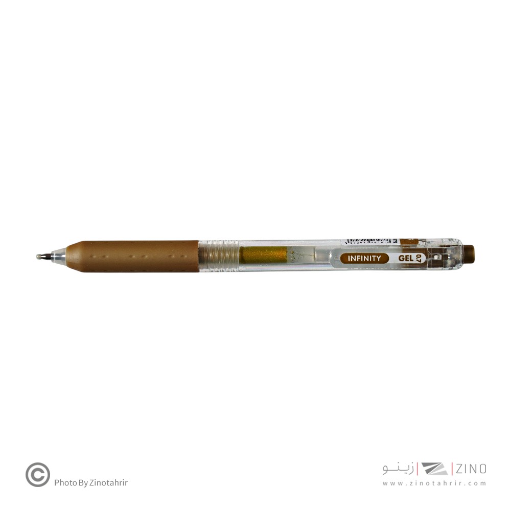روان نویس فشاری گریپ دار0/7بسته6عددی طلایی اینفینیتی اسکول فنز