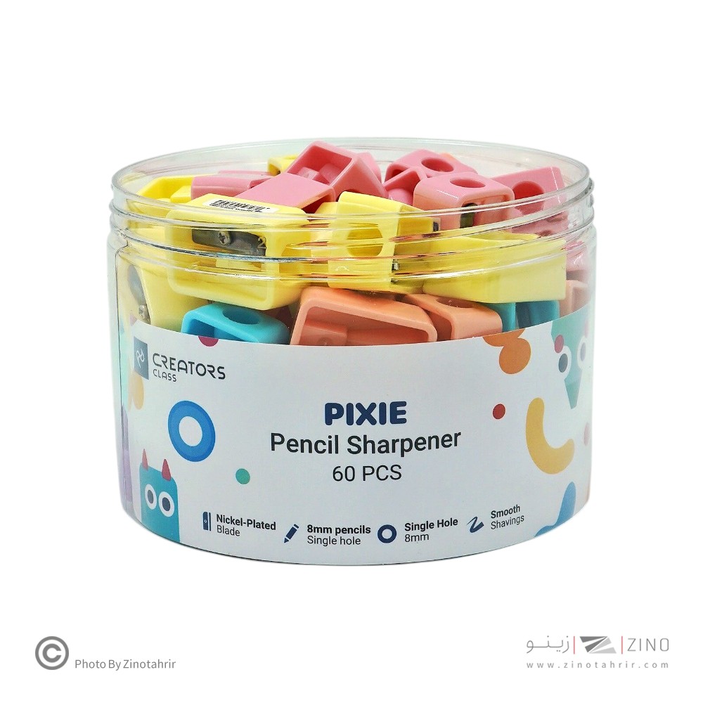 تراش تک سوراخ سیکلاس مدل پیکسی پاستل  کد ccppsp 