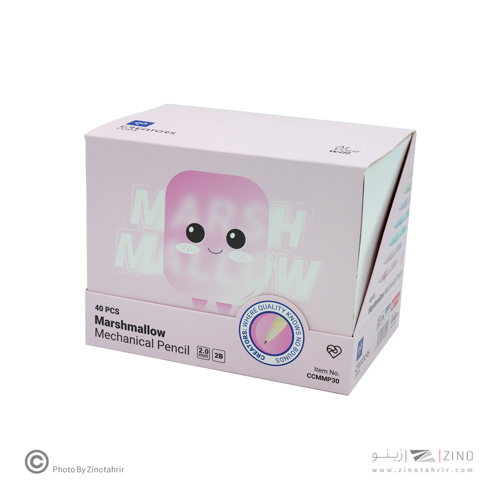 اتود2میل بدنه رنگ پاستلی  با مغز گرید2B مارشمالو سیکلاس کدCCMMP30