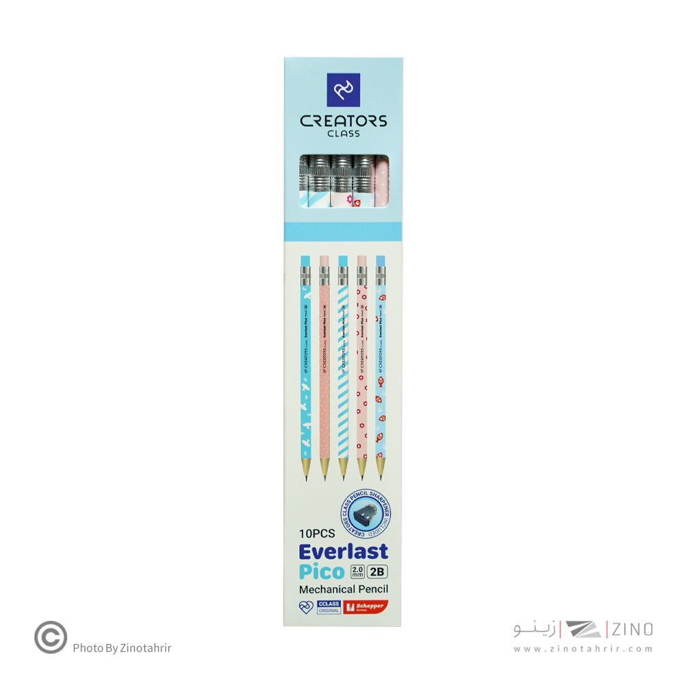 اتود2میل بدنه گرد با مغز گرید2B همراه با تراش (10عددی ) اورلست پیکو سیکلاس کدCCEPIMP-2B