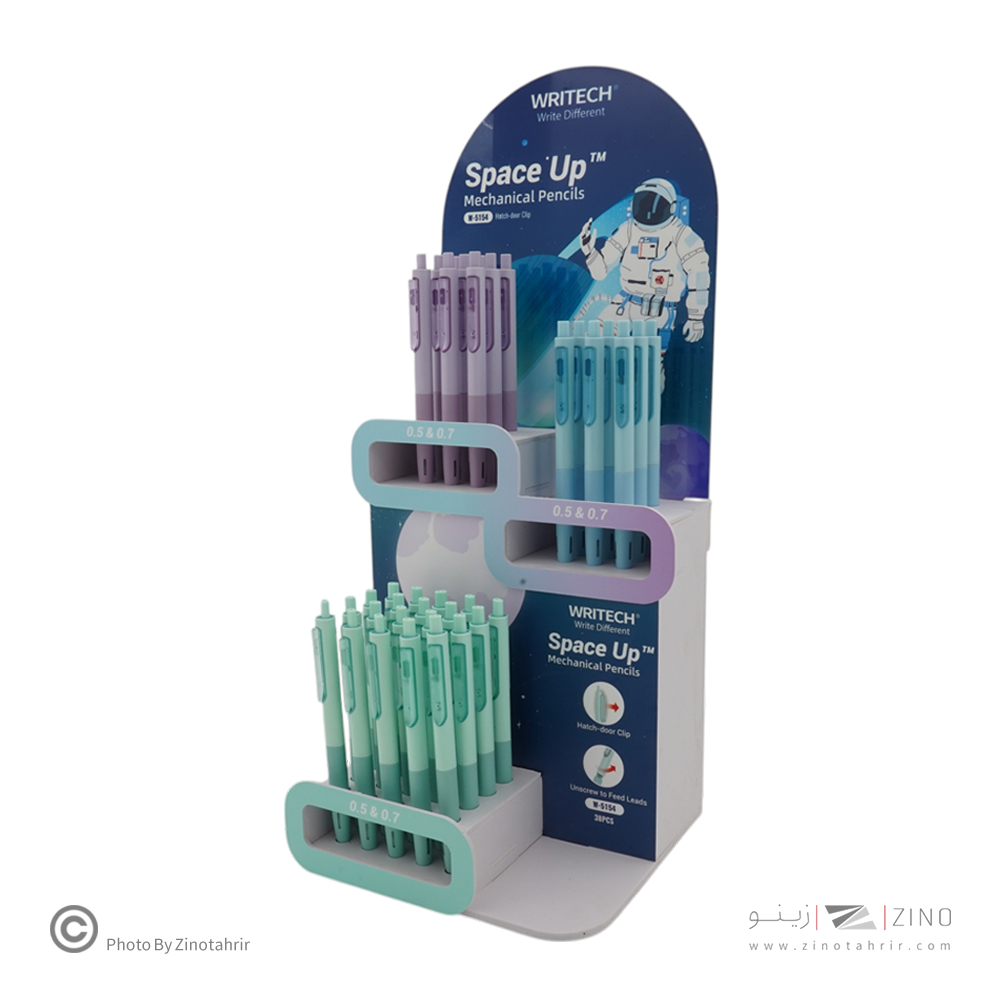 XXXاتود جور0/5و0/7 گیره شفاف رایتک مدلSPACE UP کدW5154