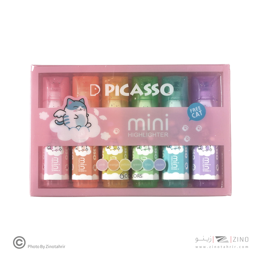 علامت زن6رنگ مینی فانتزی پیکاسو کدHL160