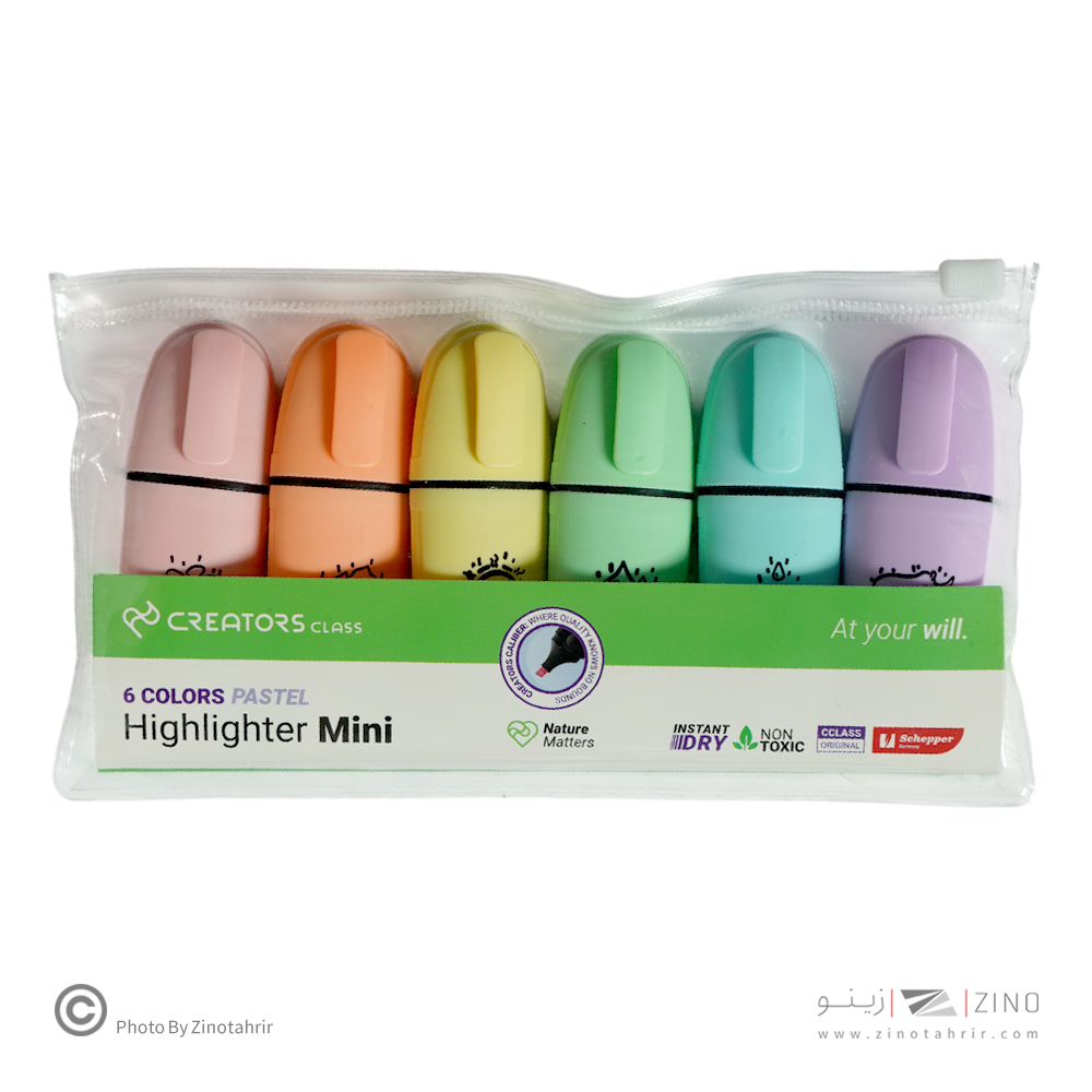 علامت زن لومو مینی پاستل 6 رنگ جور سیکلاس(Lumo-Mini-HlP)
