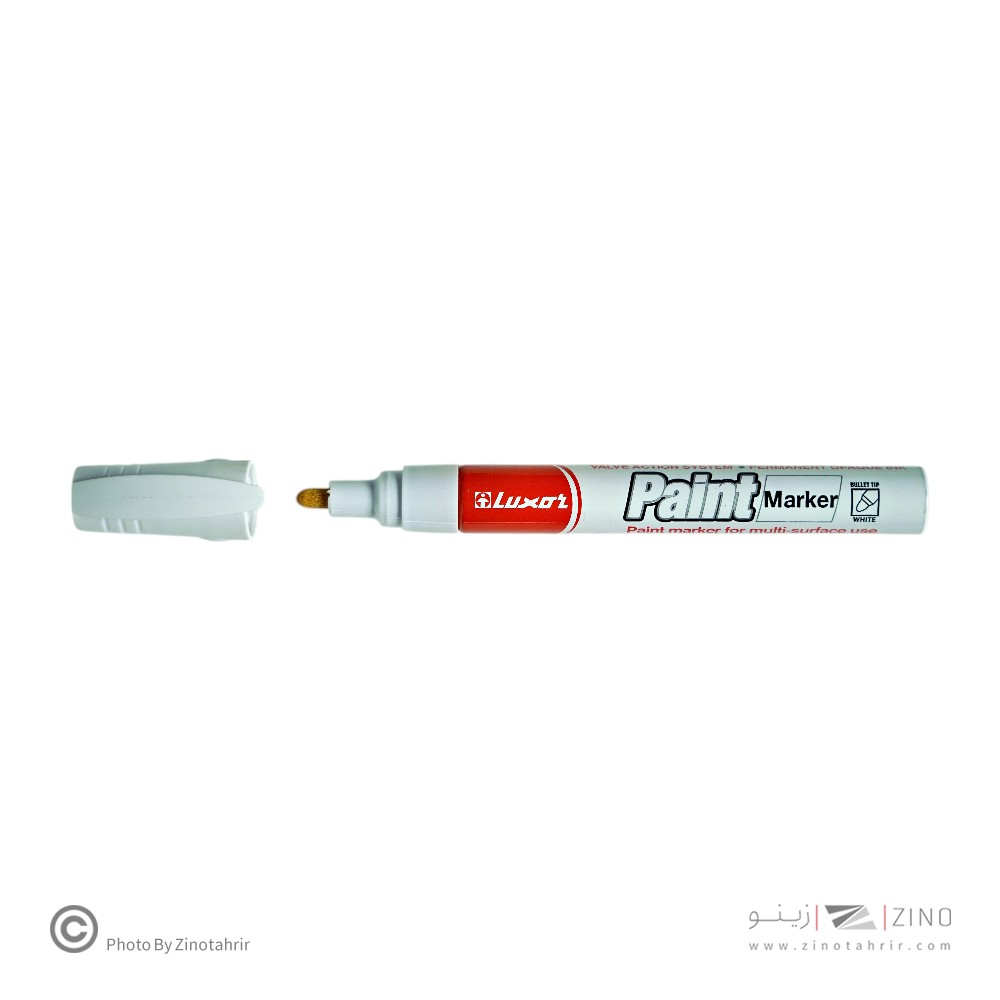 ماژیک پینت(صنعتی) سفید لاکسر کد3024
