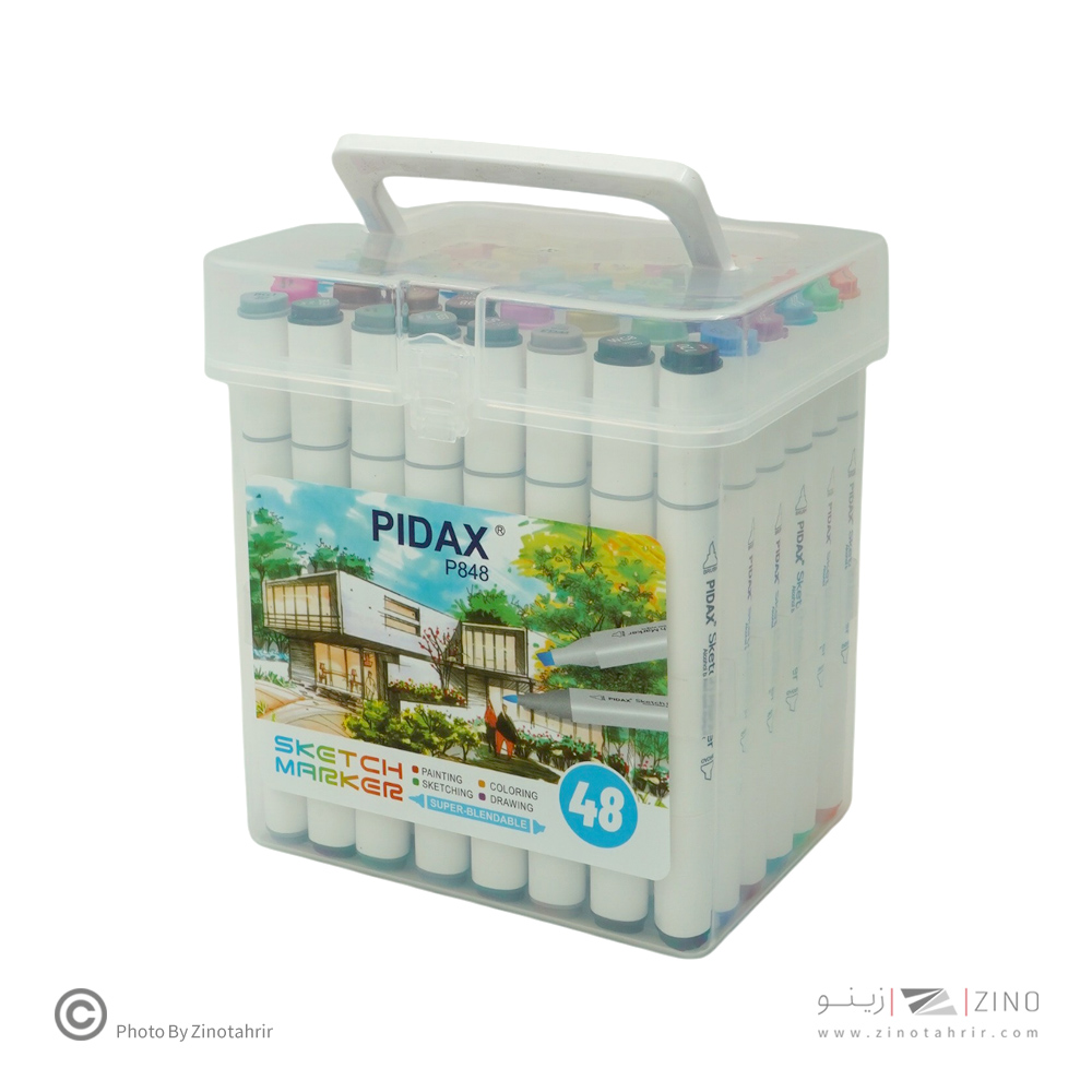 ماژیک48 رنگ راندو نیوتاچ/ماپرومکس/پیداکس جعبه طلقی کد848