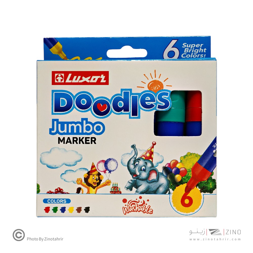 ماژیک نقاشی 6رنگ جامبولاکسر کد6190/6BX