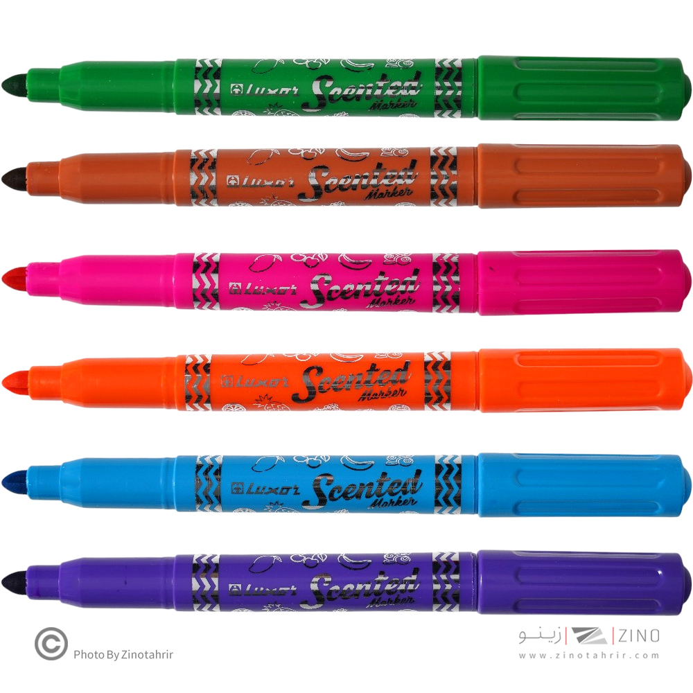 ماژیک نقاشی 12رنگ عطری لاکسر کد3065/12BX