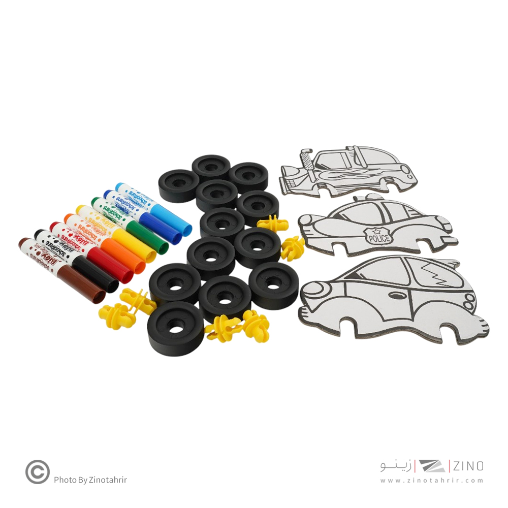 ماژیک نقاشی 8رنگ مینی جامبو اسکول فنز کدFA92479