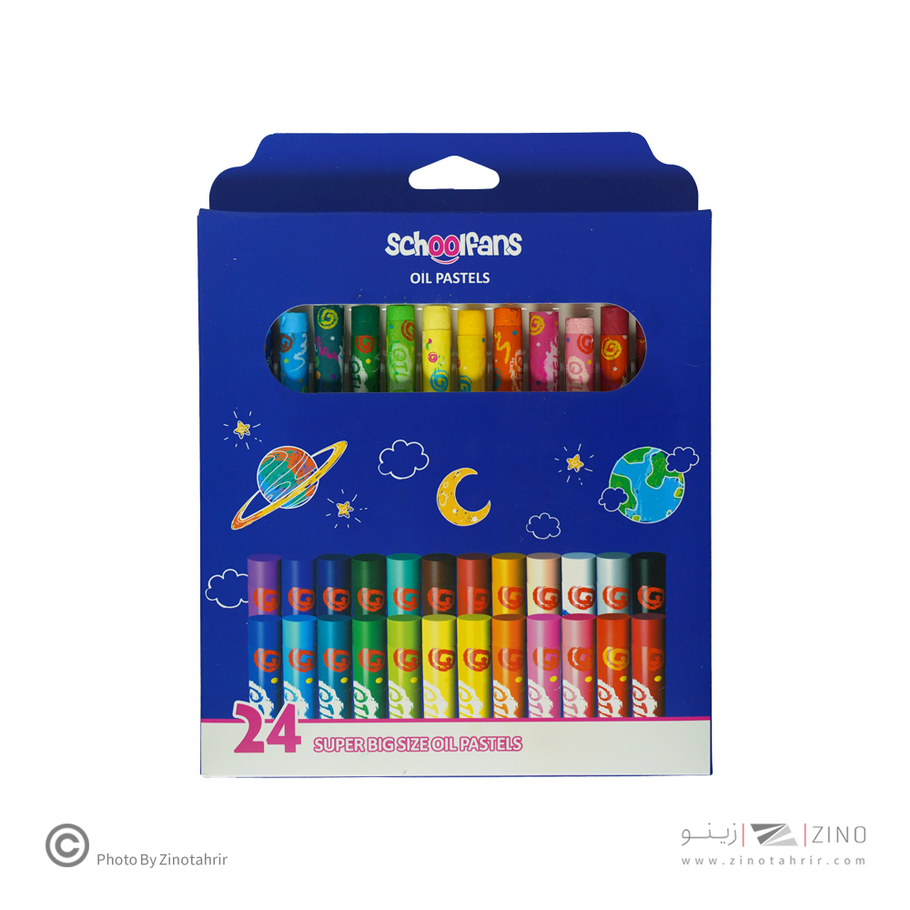 ست نقاشی 60تکه همراه باپازل اسکول فنز کدFA92407  