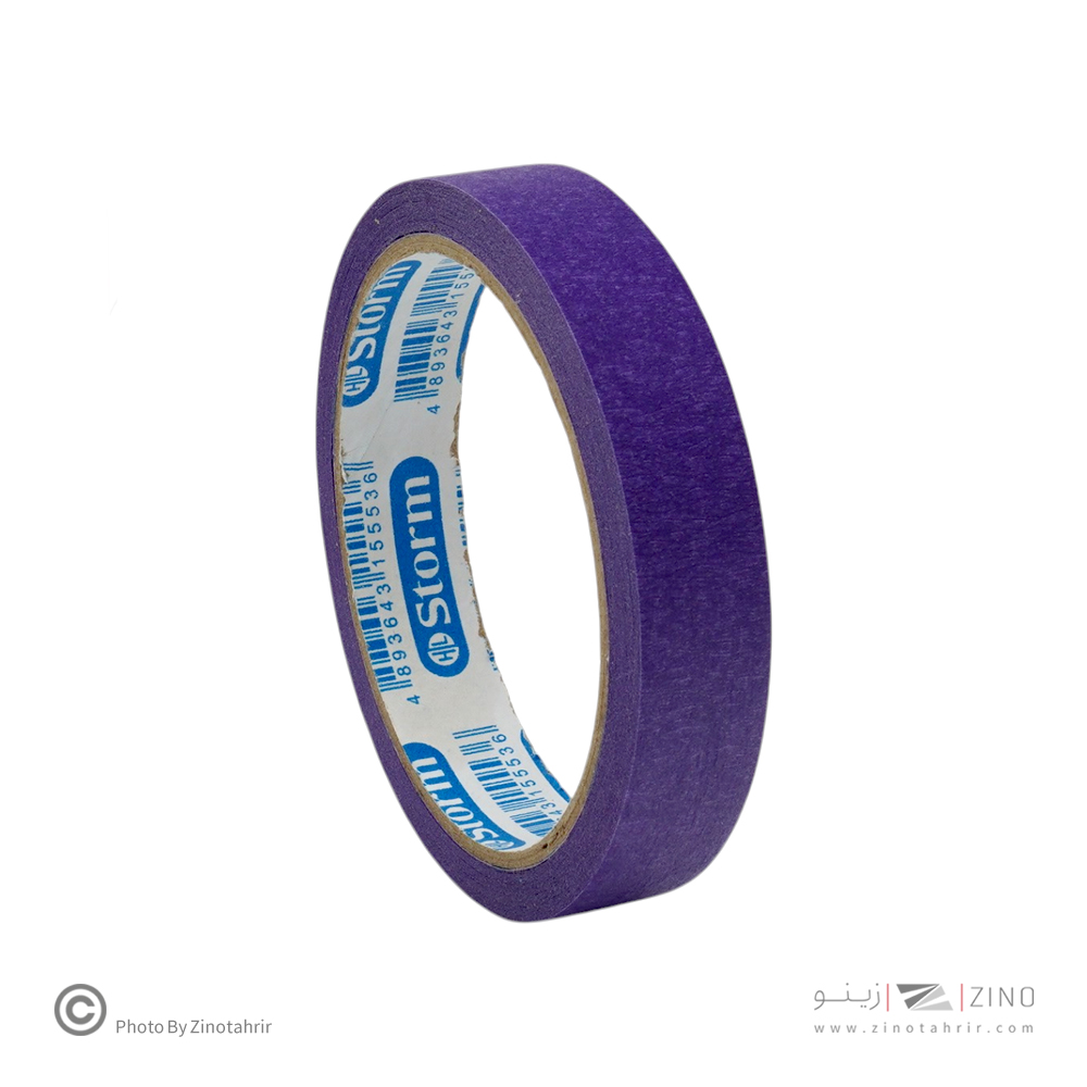 چسب کاغذی رنگی 18یارد باریک استورم کد103167