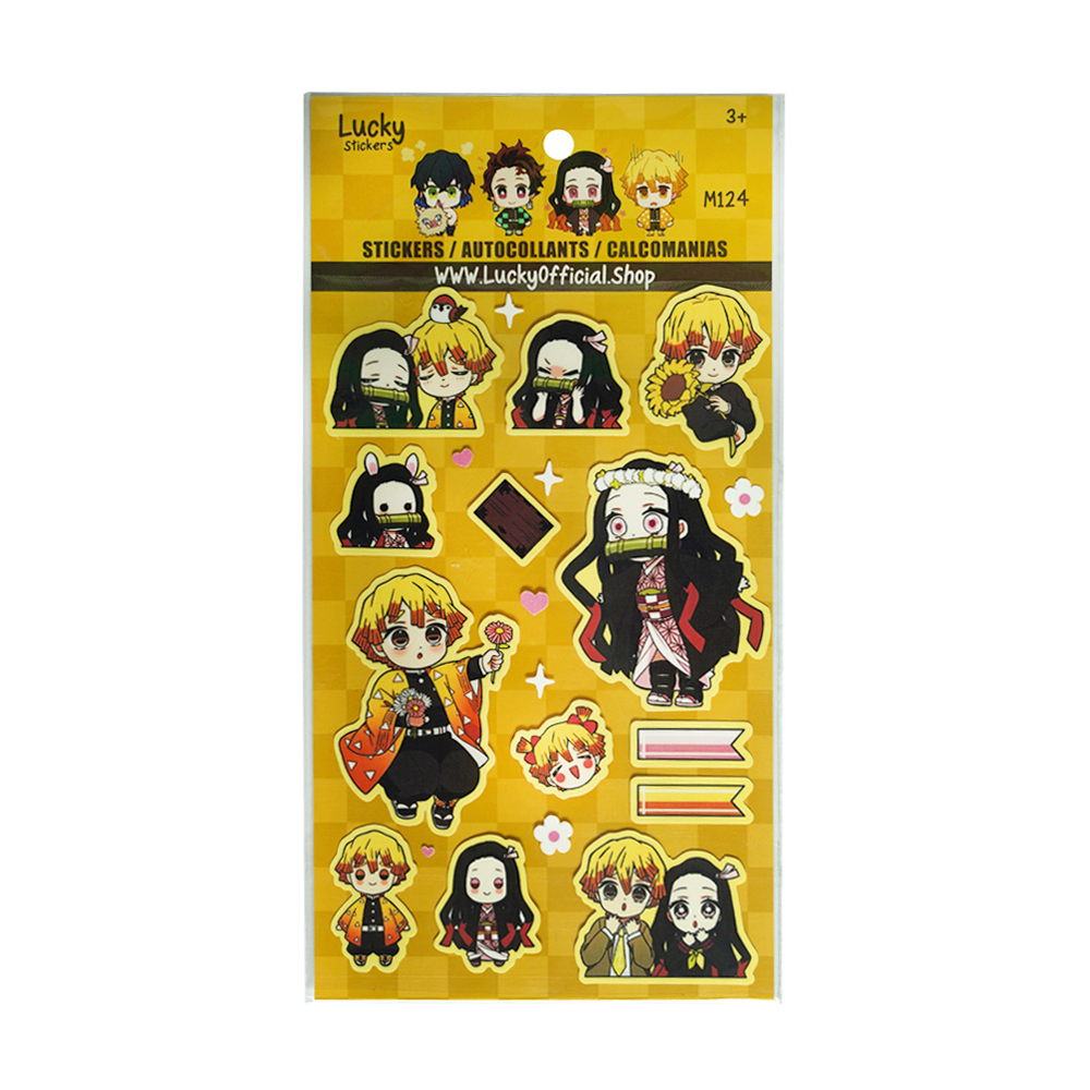 استیکر فانتزی سری لوکی طرح شیطان کش 2 کد124