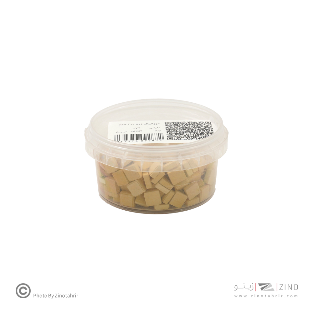 موزاییک زرد مقیاس 1/24تعداد200عددی اشل  