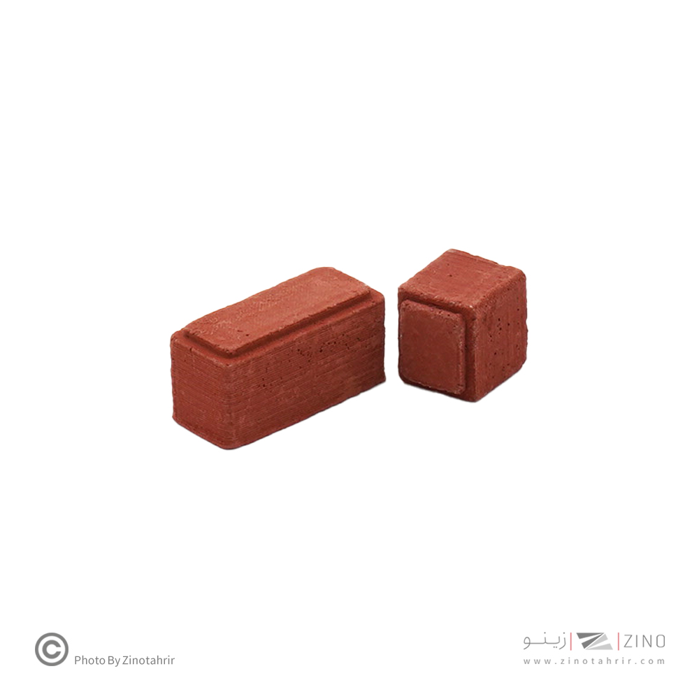 آجرنماقرمز مقیاس 1/24تعداد500 عددی اشل