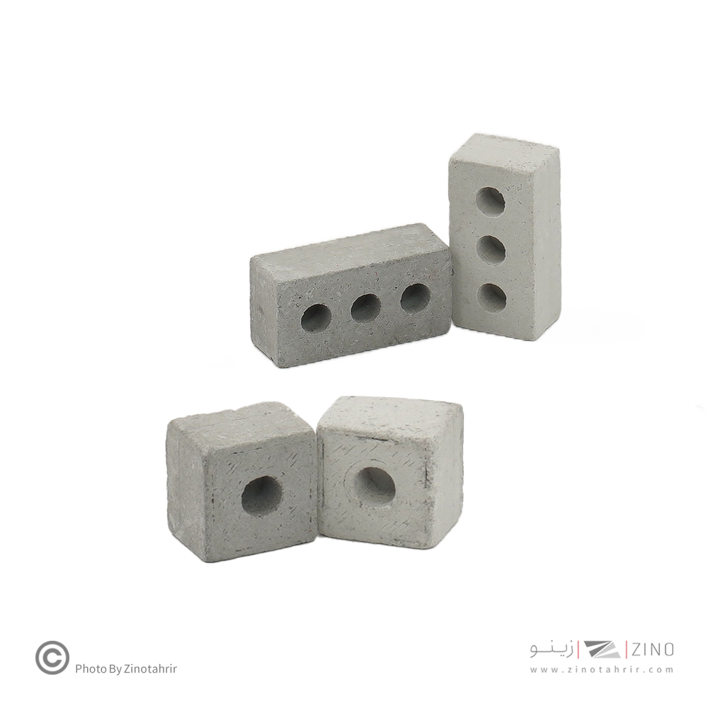 آجرفشاری طوسی مقیاس1/12 تعداد 200عددی اشل