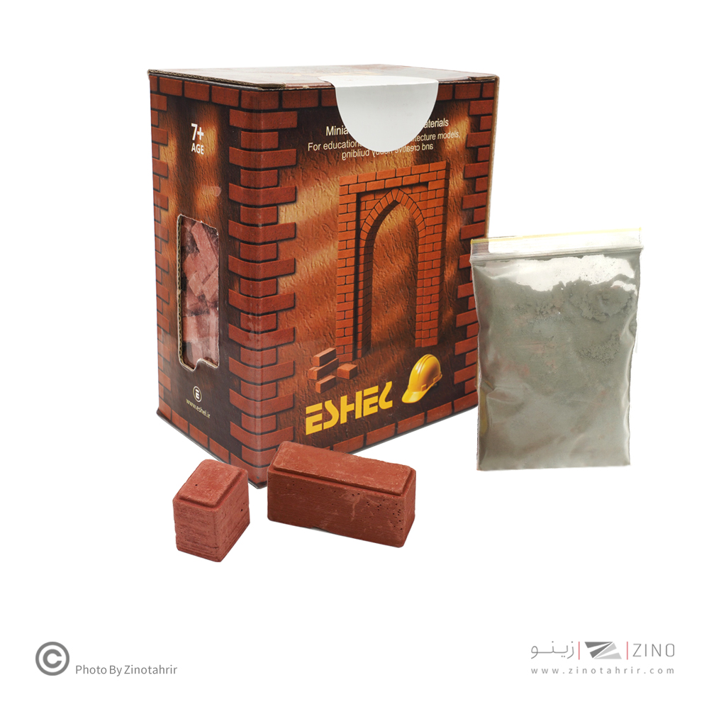 آجرنماقرمز مقیاس 1/12تعداد200 عددی اشل