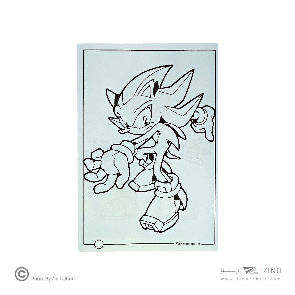 کتاب رنگ آمیزی کودکان 18برگی سایزبزرگ43*30 هیرمندپیپر