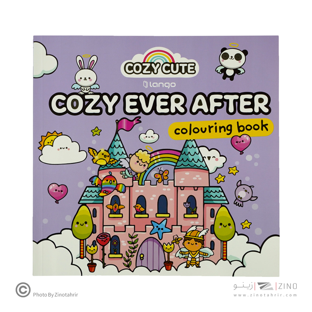 کتاب رنگ امیزی48برگ200*200کازی لانگو سری اور افتر کدCB-603