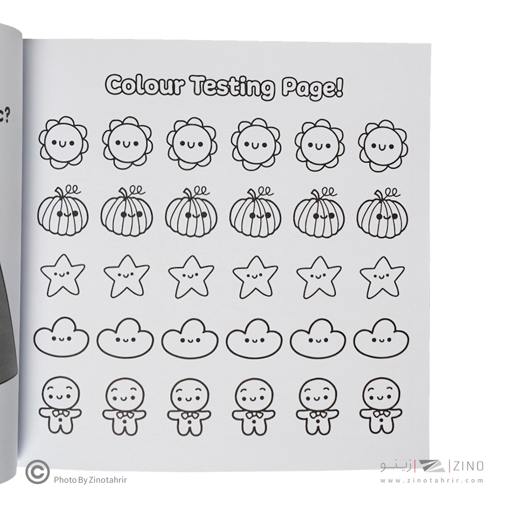 کتاب رنگ امیزی48برگ200*200کازی لانگو سری اور افتر کدCB-603