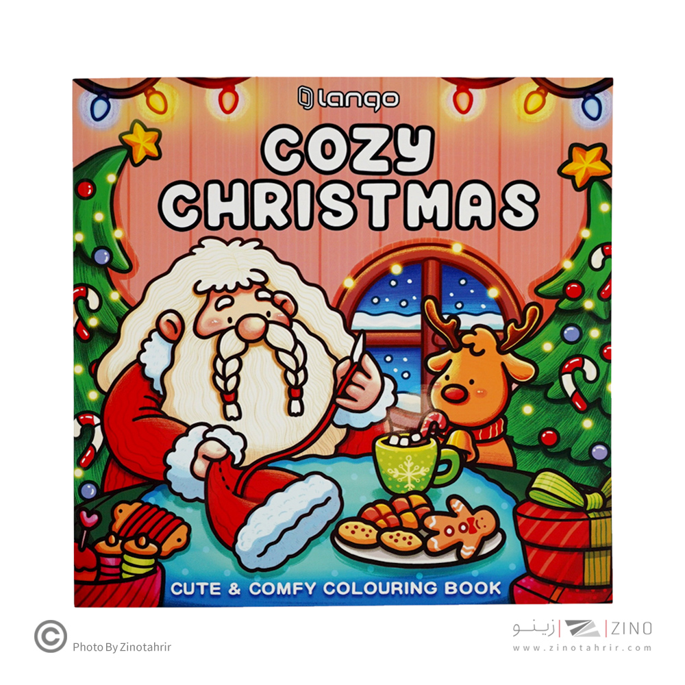 کتاب رنگ امیزی48برگ200*200کازی لانگو سری کریسمس کدCB-604