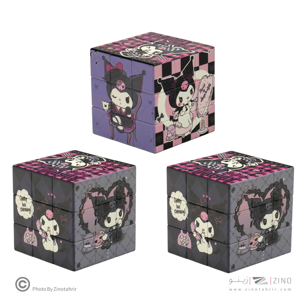 روبیک3*3(طرح کرومی) کد800