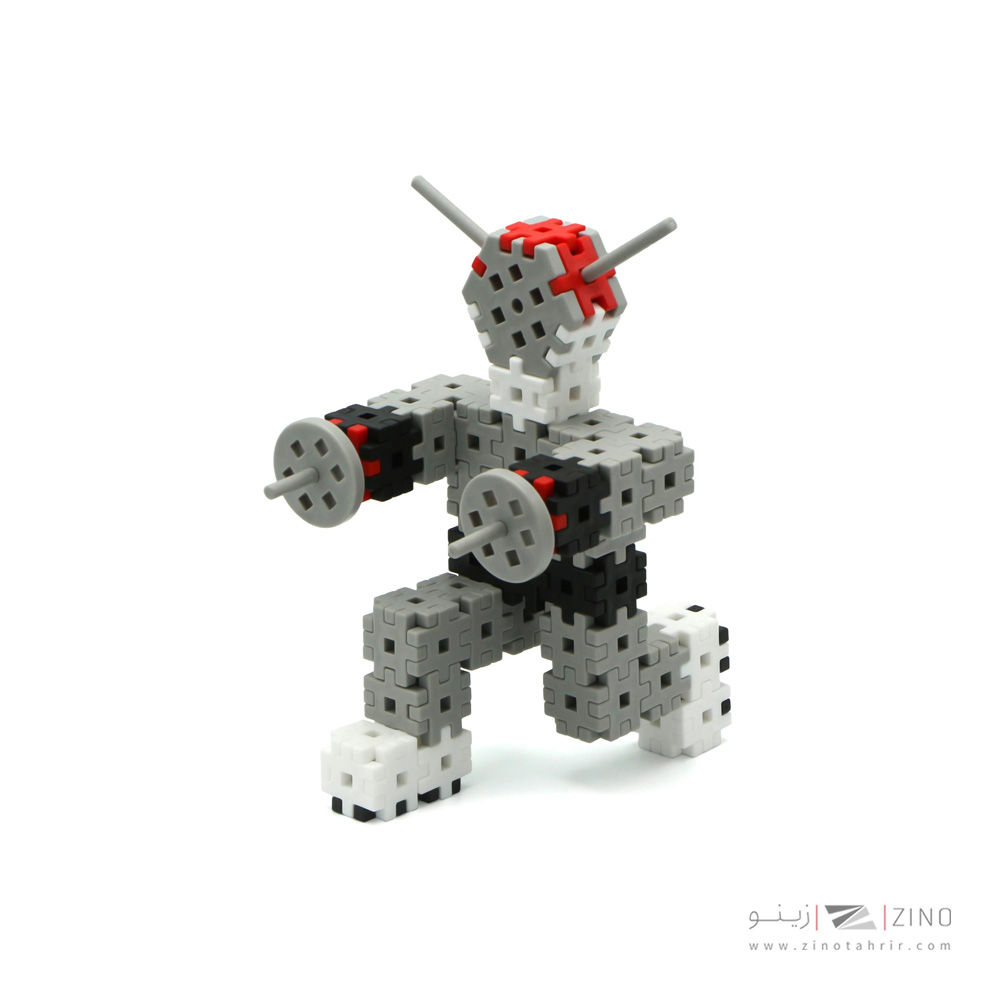 بازی ساختنی شش پر ساخت و ساز(مشکی)هوپا