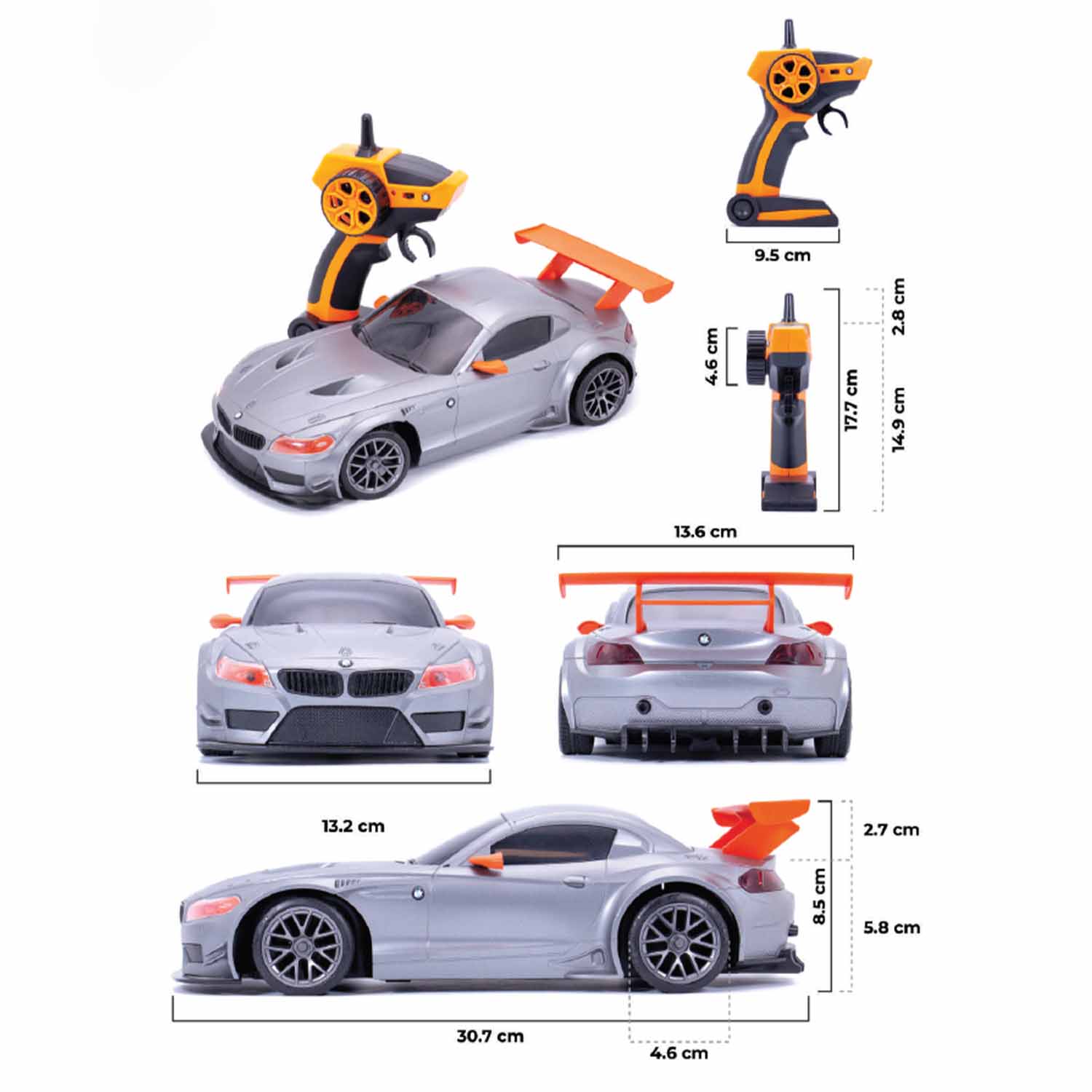 z4 rc toy car تیریتی تویز کد93003ماشین کنترلی