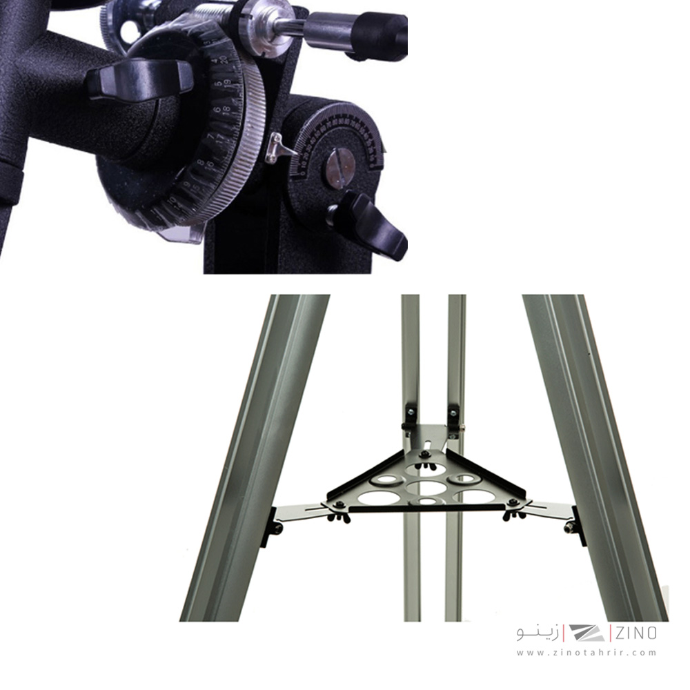تلسکوپ نیمه حرفه ای با بزرگنمایی675ایکس مقر استوایی زیتازی کد90076EQII