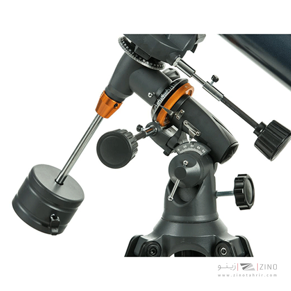 تلسکوپ شکستی حرفه ای با مقر استوایی و بزرگنمایی 270برابر زیتازی کد90080EQ