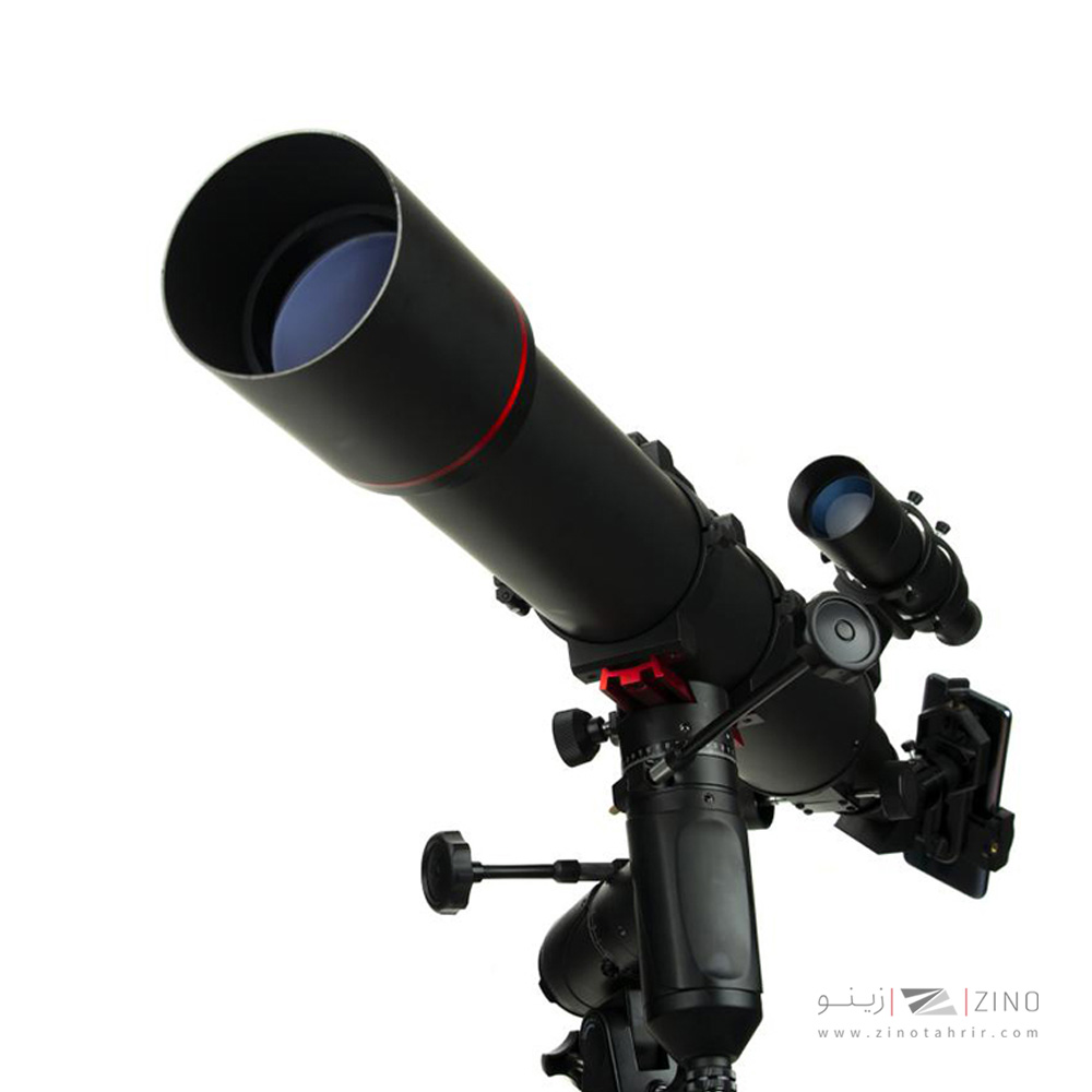 تلسکوپ فوق حرفه ای همراه با هارد کیس آلمینیومی و هولدر عکاسی موبایل زیتازی کدZENITH-102EQ5