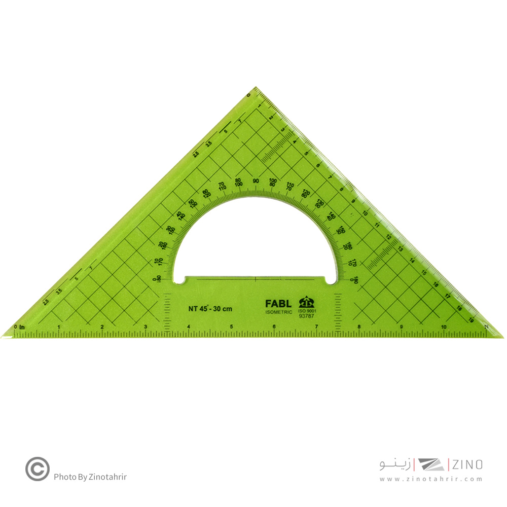 گونیا30سانت 45درجه فابل