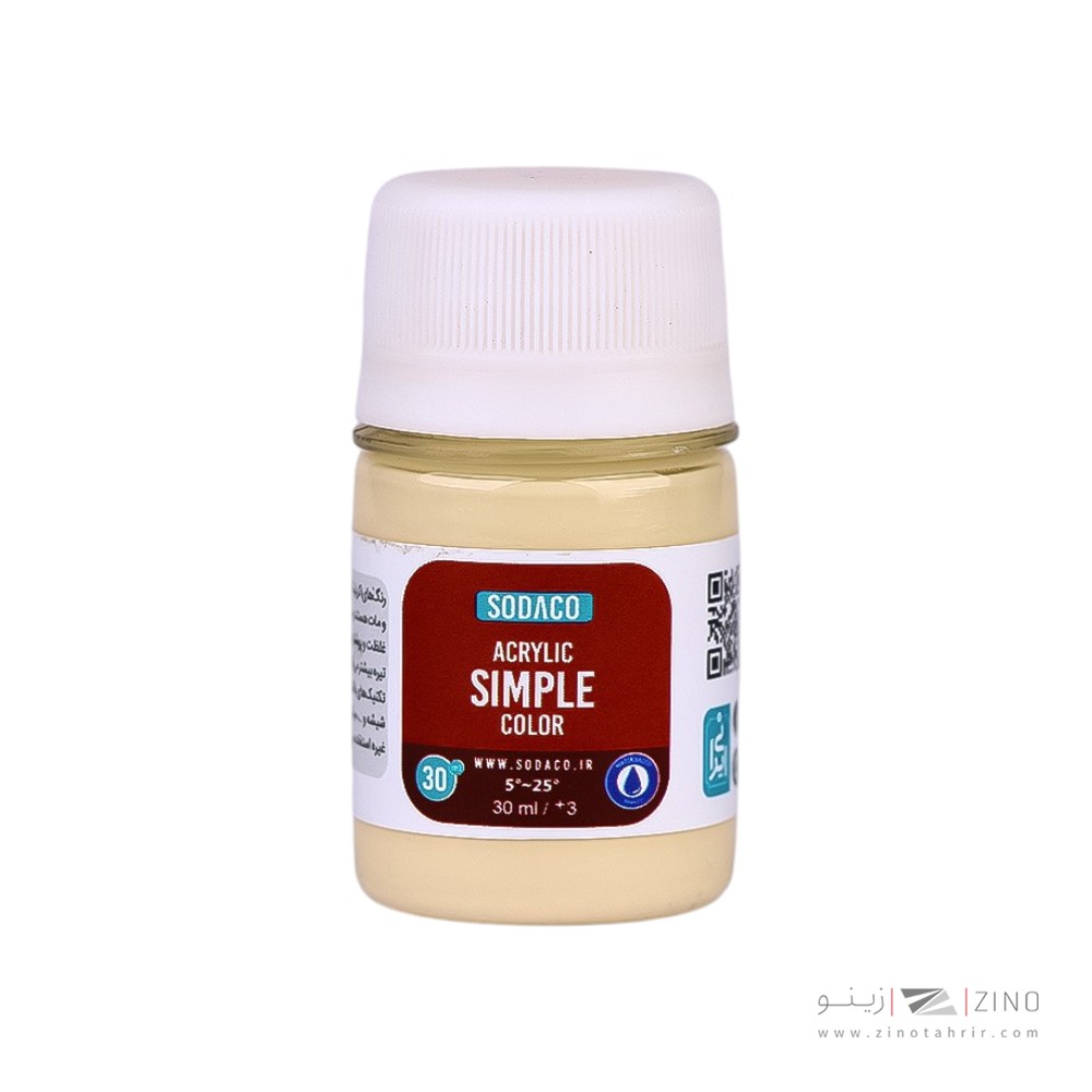 اکریلیک ساده30میل سوداکو بدن کد00331