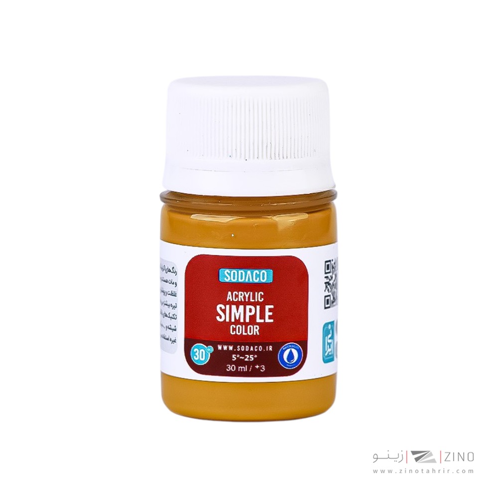 اکریلیک ساده30میل سوداکو اکر کد00344