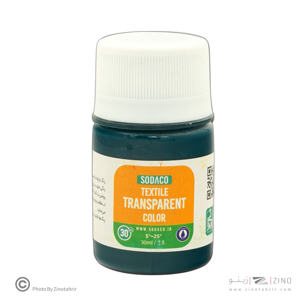 رنگ پارچه30میل6رنگ ترنسپرنت سوداکو کد02800