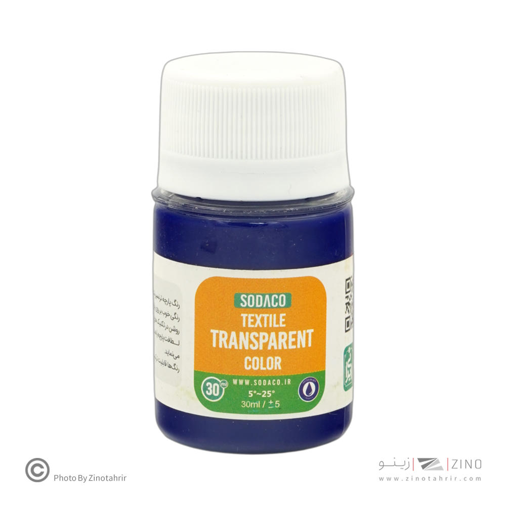 رنگ پارچه30میل6رنگ ترنسپرنت سوداکو کد02800