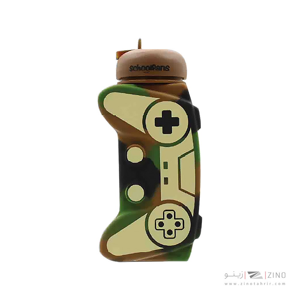 قمقمه سیلیکونی دسته بازی  psیک اسکول فنز کد9345-1