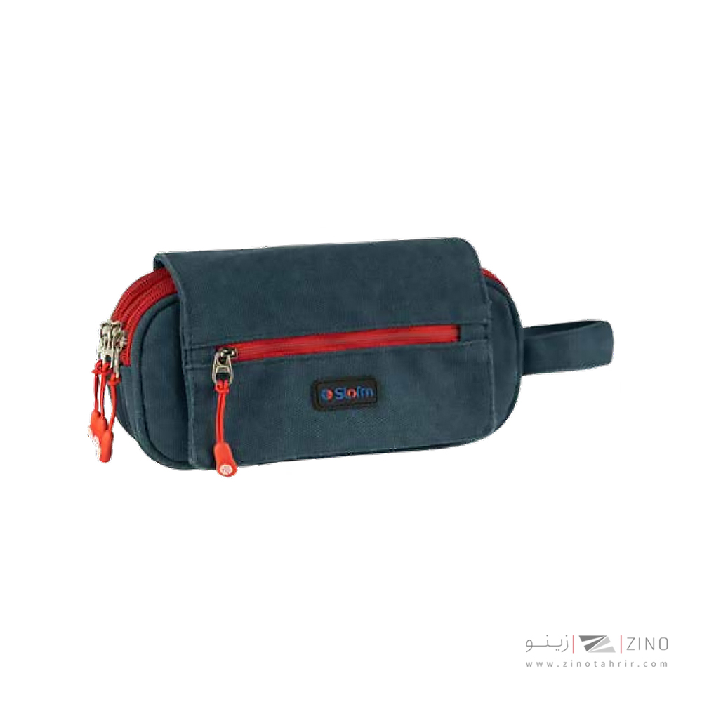 جامدادی چهارزیپ درب دار کلاسیک استورم کد950103