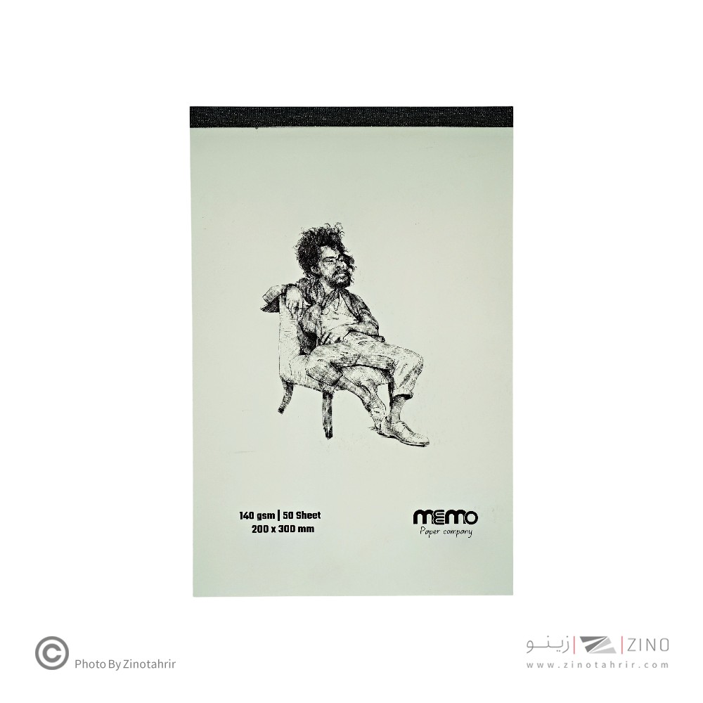 پد طراحی سایزA4مقوا140گرم MEMO