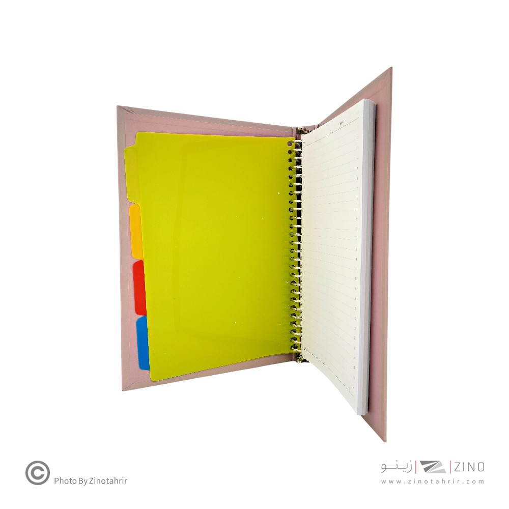 دفترکلاسوری 100برگ جلدسخت الیپون کد288کارتن 12عددی