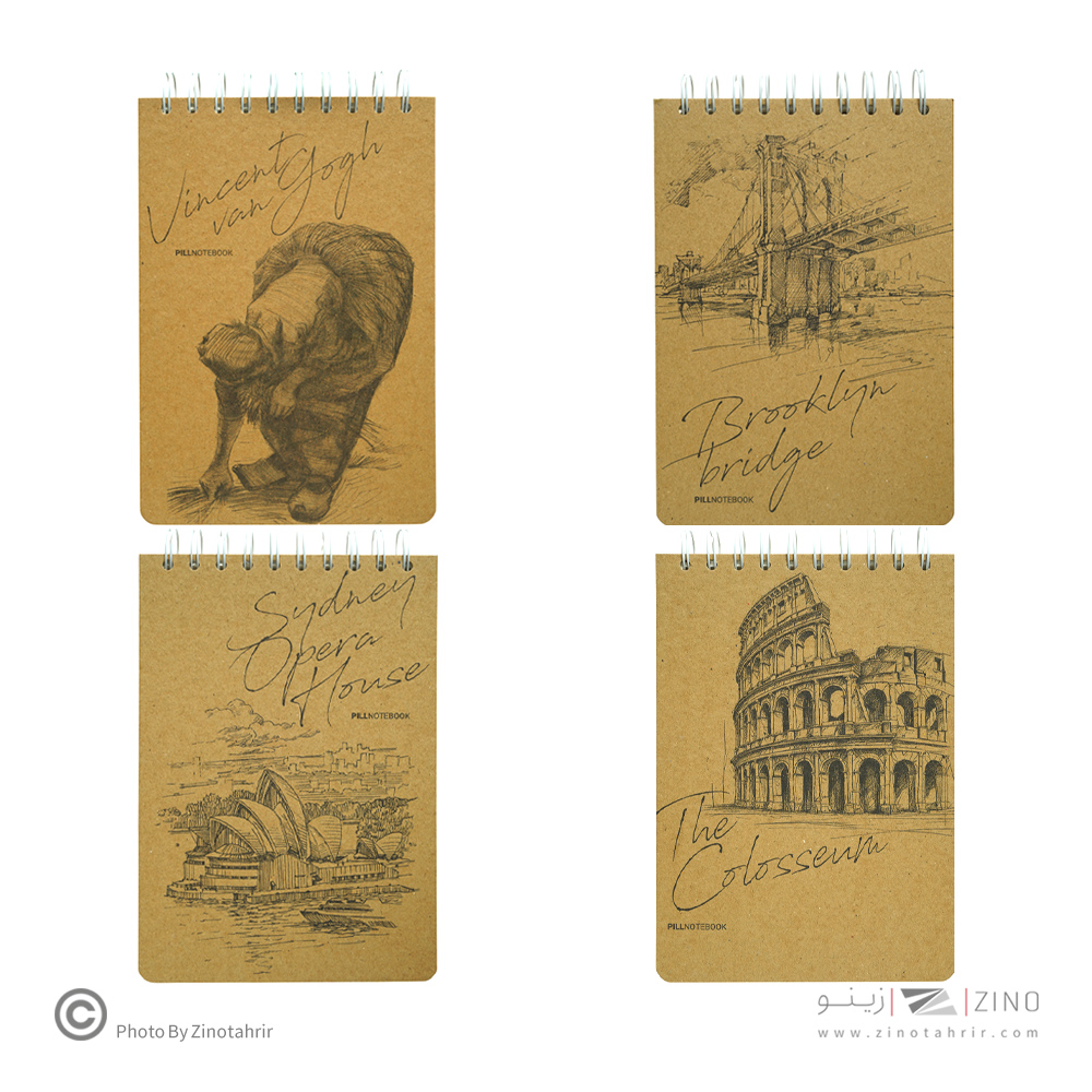 دفتر طراحی (اسکیس)A5کاغذ70گرم100برگ پیل