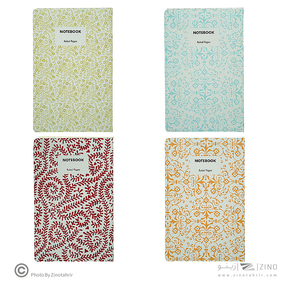 دفتر یادداشت80برگ20*13 جلد سخت دش سری بیکران