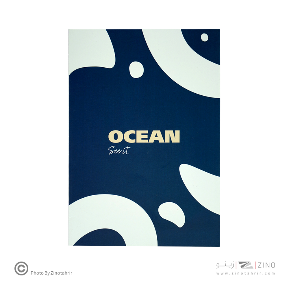 دفتر یادداشت ته چسب14.5*21 همین سریPassion طرحOCEAN