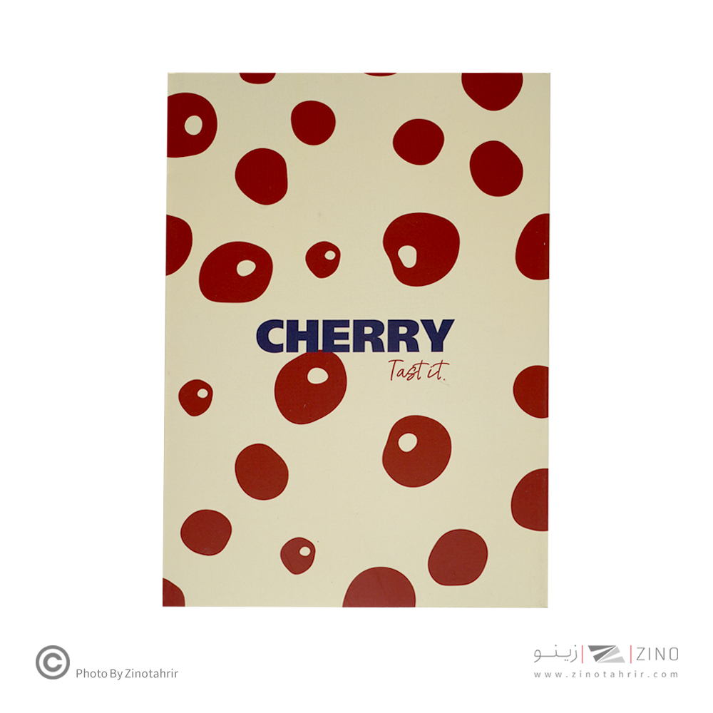 دفتر یادداشت ته چسب14.5*21 همین سریPassion طرحCHERRY