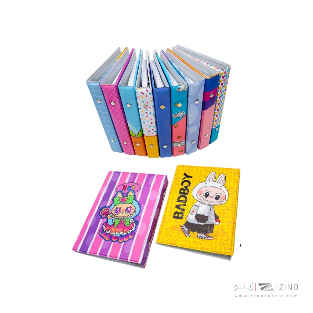 دفتریادداشت کلاسوری6حلقه نوین آوای تحریر کدSKY65233NO