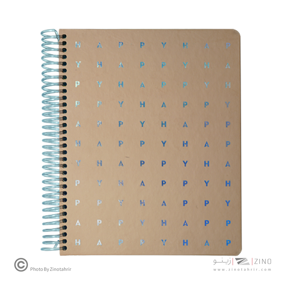 پلنر104برگی جلدسخت سیمی از بغل سایز210*170لانگو سری spiral annual planner