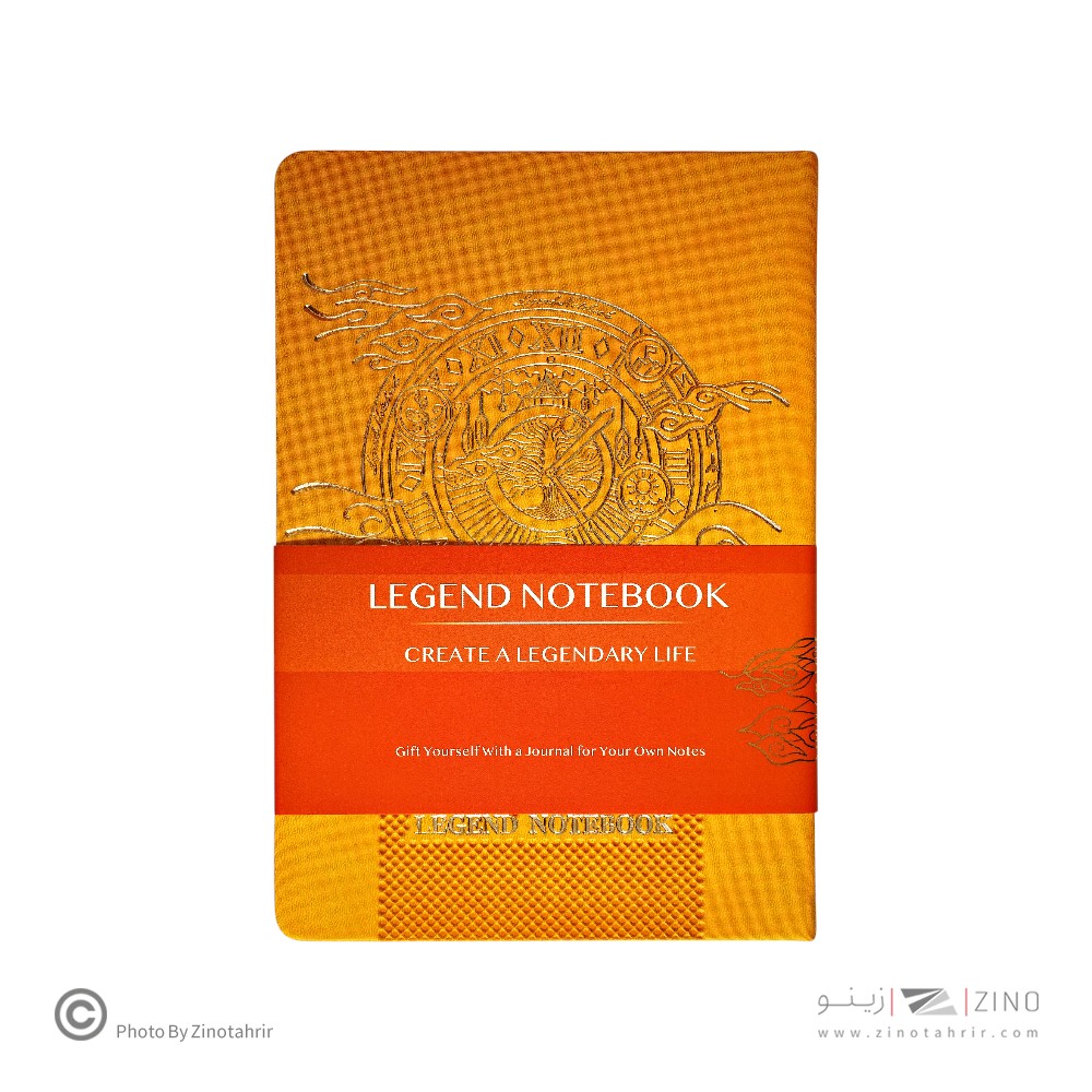 دفتر192 برگ14*21ته دوخت جلد ترمو همیشه سری لجند