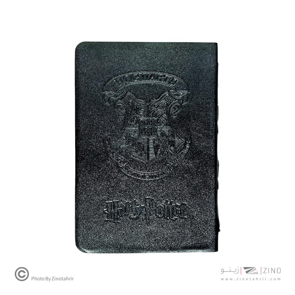 دفتر ته دوخت15*21جلدچرم (کاغذ کرافت)  همیشه سری هری پاتر