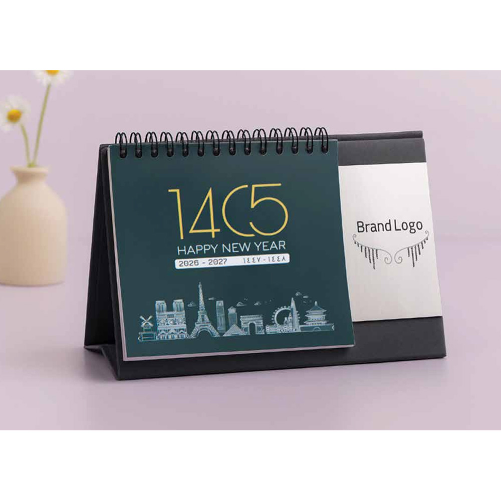 تقویم رومیزی مدل تبسم ایمان کد0141 سال1405