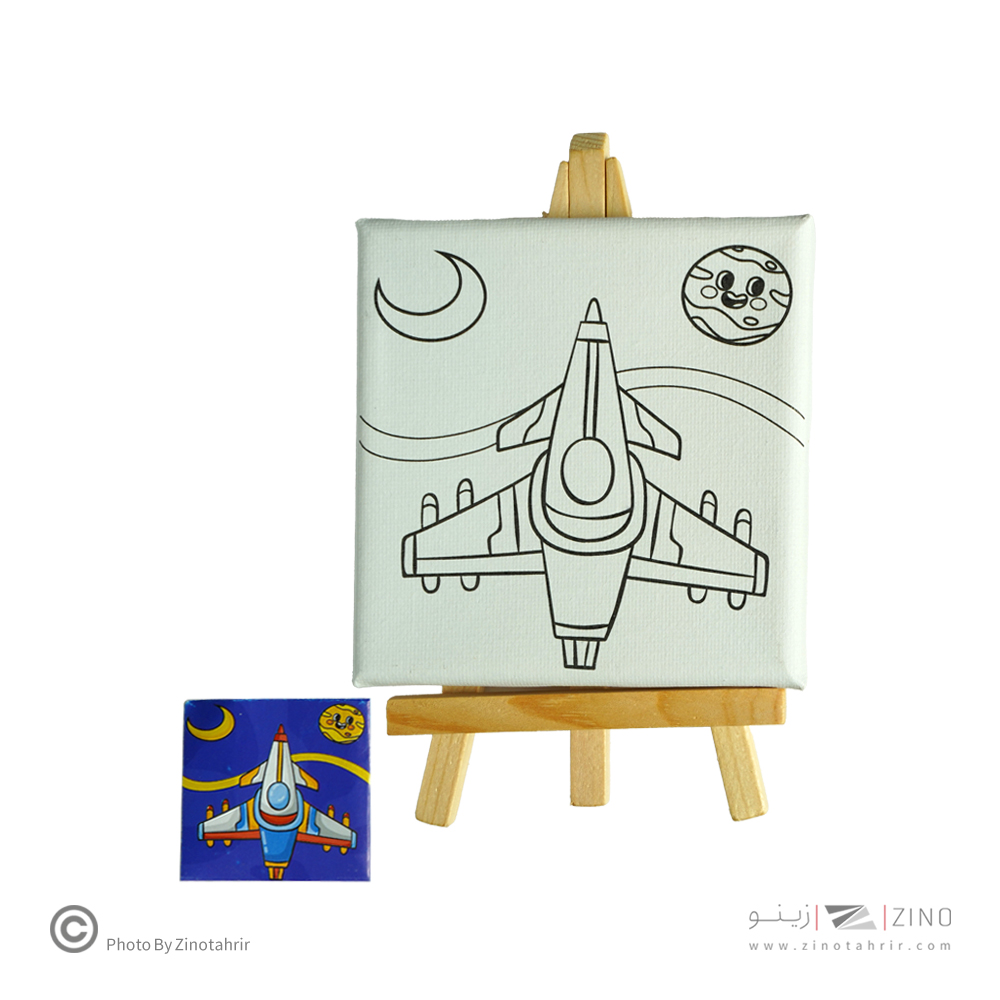 سه پایه فانتزی همراه با بوم10*10 و آبرنگ ART PRO