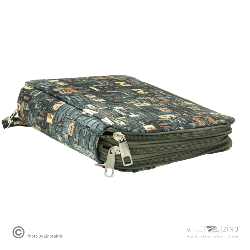کیف مدادرنگی 150عددی  سه زیپ سری D  لوتو